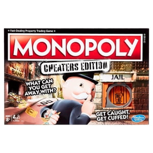 Monopoly Cheaters Edition Board Game for Families