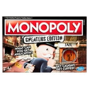 Monopoly Cheaters Edition Board Game for Families and Kids, Family Game, Ages 8 and up (Walmart Exclusive)