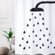 thumbnail image 4 of Advancent Cortina de ducha elegante y antioxidante para decoración de baño de larga duración cortinas de ducha duraderas para baño cómodo Juegos de accesorios de baño pequeño fresco 180*200cm, 4 of 6