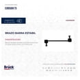 thumbnail image 3 of Brazo Barra Estabilizadora Bruck-Germany 7H5411317A-EURO, 3 of 4