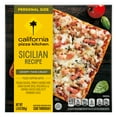 thumbnail image 5 of California Pizza Kitchen Sicilian Recipe Pizza Personal Size Frozen Food with Crispy Thin Crust, 5.9 oz, 5 of 10
