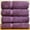 Plum, variant on Bare Cotton Towels & Washcloths, White, 2 Count
