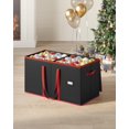 thumbnail image 2 of Caja de almacenamiento para adornos navideños SONGMICS Ink Black URFB035B01, 2 of 7