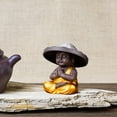 thumbnail image 6 of Buddha Statue, Tea Pet Ornament, Hand Carved Ornament Meditating Figurines, Sitting Buddha Statue, Buddha Sculpture for Desktop, Indoor D, 6 of 8