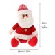 thumbnail image 4 of Stuffed Toys Santa Claus Doll Toy Xmas Fireplace Ornament Christmas Window DecorRed20X18CM, 4 of 4