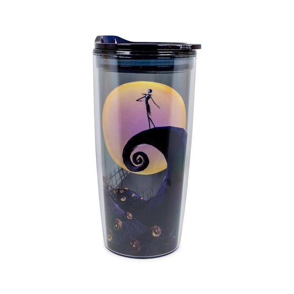 Vaso de viaje plateado Buffalo Disney Nightmare 600 ml Jack