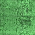 thumbnail image 1 of Ahgly Company Indoor Square Oriental Emerald Green Industrial Area Rugs, 7' Square, 1 of 4
