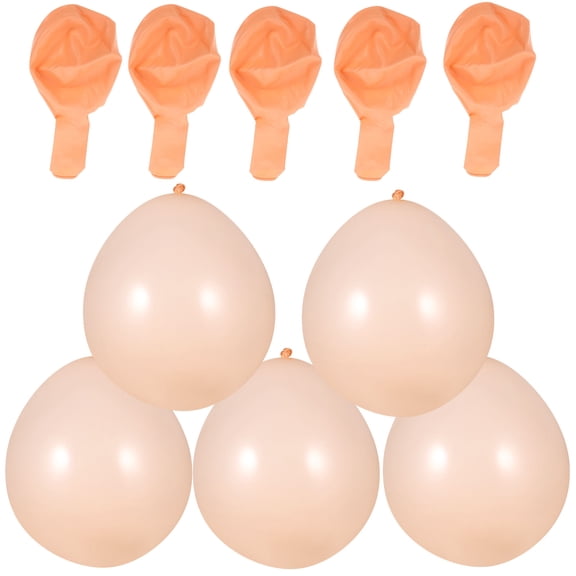 WEUVEB Orange Balloons For Engagement 24 Inches 10Pcs