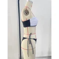 thumbnail image 5 of Conjunto de microbikini con Push-Up para mujer, bañador Sexy con corte de corazón de Metal, traje de baño brasileño de color negro liso, ropa de baño con Tanga 2024, 5 of 5