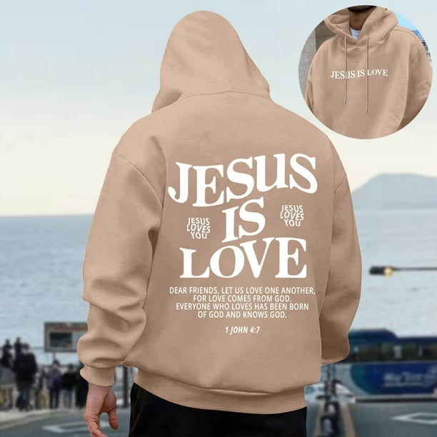 MHFRRA Sudadera con Capucha de Manga Larga para Hombre, Informal, Cómoda, con Forro, Diseño Temático para Exteriores Marrón