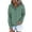Green, variant on QUYUON Hoodies for Women Casual Button-Down Tunic Sweatshirts Solid Color Drawstring Pockets Long Sleeve Shirts Tunic Sweatshirts Winter Sweater Coat Hooded Sweatshirt Green XXL