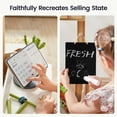 thumbnail image 6 of Tiny Land Wooden Grocery Store Playset – Pretend Shopping with Cash Register, Price Tags, Chalkboard & 6 Storage Bins, 6 of 11