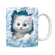 thumbnail image 1 of Taza de Café Taza de Cerámica Blanca Taza de Café de Oficina Taza de Café con Lente de Regalo, 1 of 1
