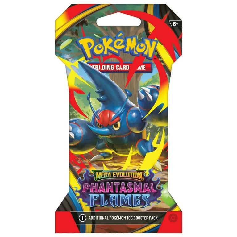 Pokemon ME2 Phantasmal Flames 4 Sleeved Booster Packs One of Each