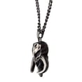 thumbnail image 3 of Collar de acero inoxidable con calavera de mitosaurio mandaloriano de Star Wars, 3 of 4