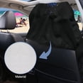 thumbnail image 6 of Xixirimido Sea Turtle Palm Leaf Print Car Seat Towel Covers Car Accessories Athletic Running Towel Post Workout Sweatproof Washable Bucket Seat Cover Non Slip for Outdoor Sport2Pack, 6 of 8