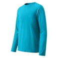 thumbnail image 4 of Boys Long Sleeve Rash Guard, Plain Color Swim Shirt, Quick-Dry Sun Protection Top for Beach Pool Water Activities, 4 of 9