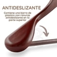 thumbnail image 3 of Set 5 Gancho De Madera Hombro Ancho Para Prendas Pesadas, 3 of 10