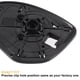 thumbnail image 5 of Reemplazo de vidrio del espejo retrovisor derecho del lado del pasajero de Unique Bargains, 1 pieza, no calefaccionado, con ajuste trasero para Mazda 2 3 2010-2014, 5 of 6