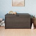 thumbnail image 3 of Child Craft Harmony 33" Kids Toy Box Storage Chest, Soft-Close Hinges, Wooden Construction, Dapper Gray, 3 of 9