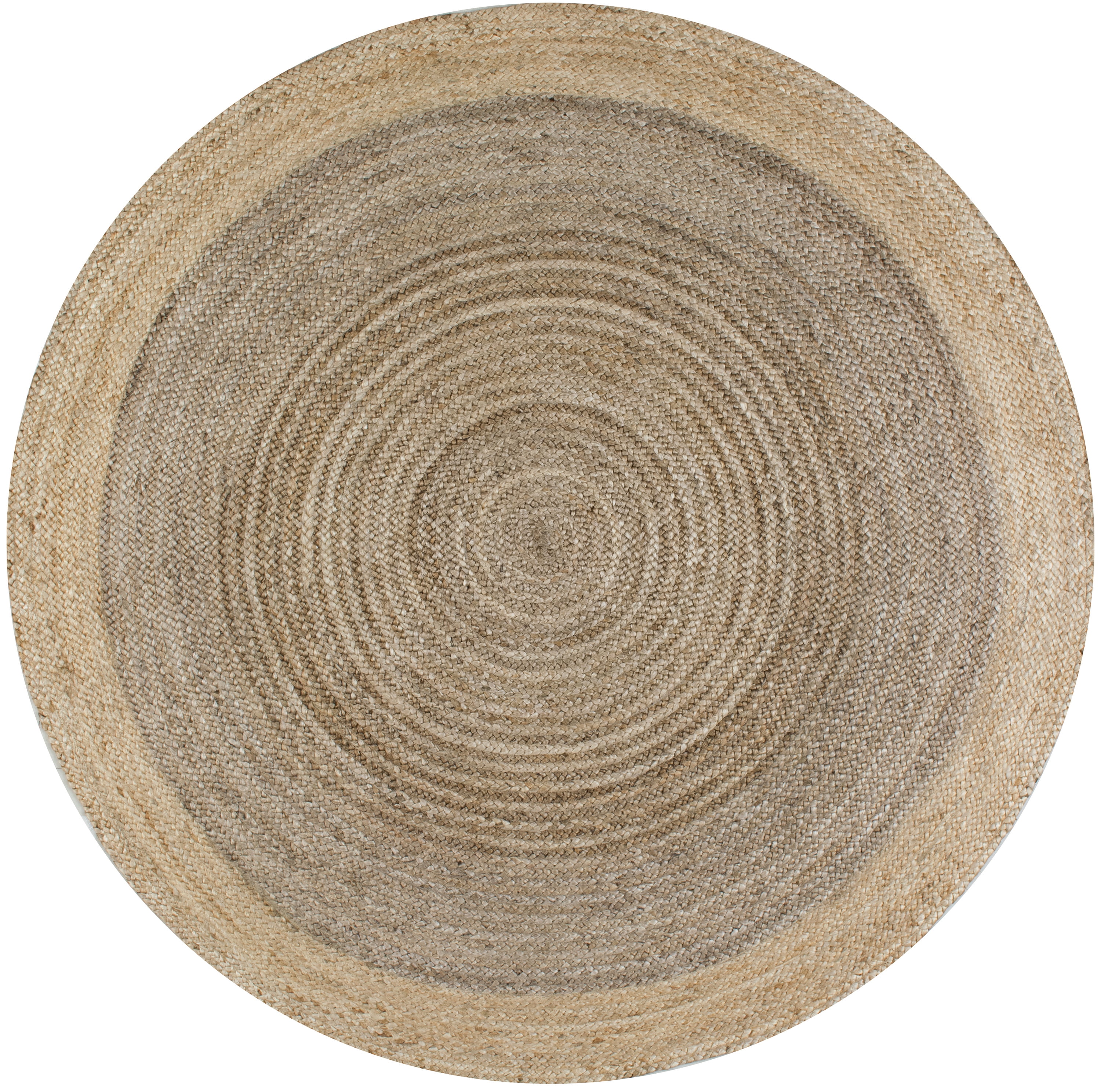 nuLOOM Eleonora Casual Jute Area Rug, 8', Gray