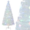 thumbnail image 2 of Costway 6 FT Artificial Xmas Tree with 230 PET Branch Tips 36 Colorful Snowflake LED Lights, 2 of 9