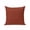 Burnt Ochre, variant on Outdoor Pillows Waterproof, Pure Slate Blue Bedding Throw Pillows with Insert for Couch Sofa Bed, Modern Solid Color Minimalist Art 16x16 Inch Pillowcases Decorative Camping Patio Pillow Set of 2