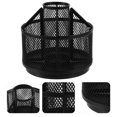 thumbnail image 4 of Raindrops Metal Rotating Pen Holder Desk Organizer for Stationery with Ample Space Black 360° Swivel, 4 of 7