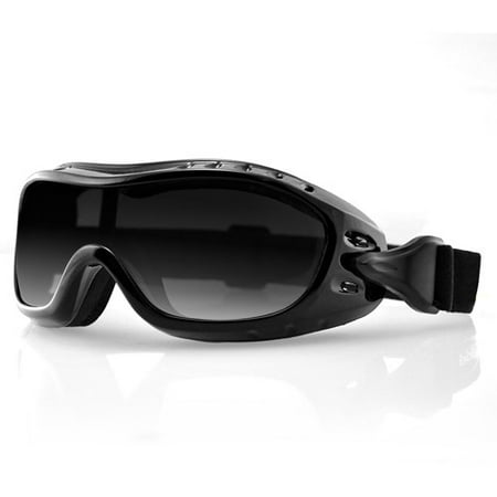 Otg Off Road Goggles - Bobster Night Hawk OTG Black Frame Anti-Fog Goggles
