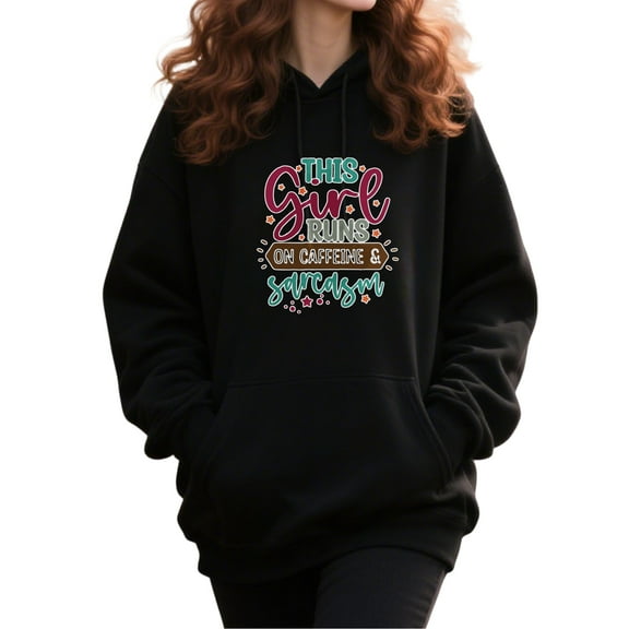 Lighthearted Sarcasm Sarcastic Quotes Hoodie for Men Women, Funny Pullover Hooded Sweatshirt, Cozy Cotton Poly Blend, Casual Everyday Humor Outfit