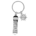 thumbnail image 1 of Ski Keychain, Alloy Skiing Keychains  For Daily Use For Bags X-1339 Skiing Board, 1 of 8