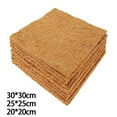 thumbnail image 4 of pitrice Accessoires pour Poulailler Texture Herbe Naturelle Tapis de Nidification Confortables pour Ponte d'Œufs Réutilisables 30*30cm, 4 of 6