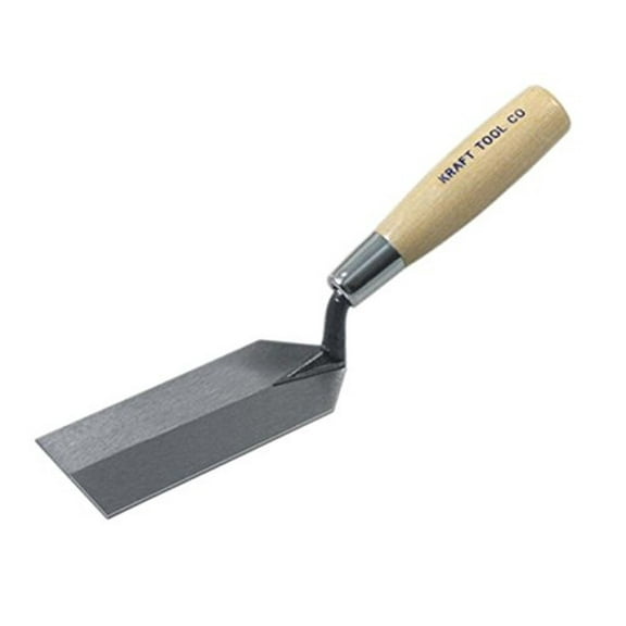 Kraft AR432 5"x2" Archaeology Margin Trowel w/Wood Handle