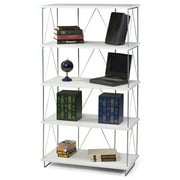 Wendel Five Shelf Etagere, White