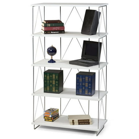 Wendel Five Shelf Etagere, White