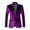 Purple, variant on Clearance Sale Dihao Dress Jackets for Men Plus Size Casual Style Men's Glossy Stage Performance Costume formal Dress Suit Jacket