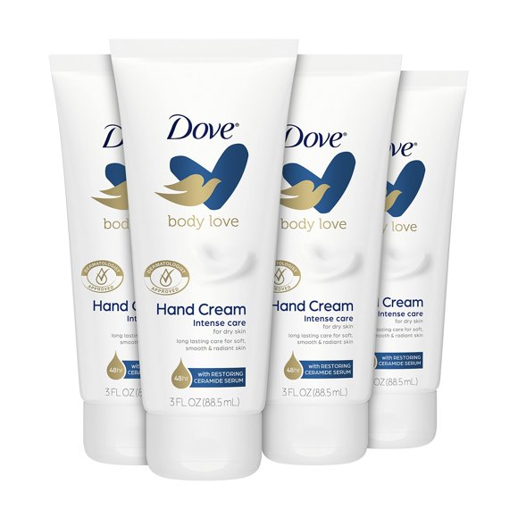 Crema de manos Dove Body Love Intense Care 90 ml para piel seca