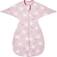 thumbnail image 1 of Baby Swaddle Sack, Arms Up Swaddle for Newborns 0-6 Months - Anti-Startle Reflex Sleep Sack with 2-Way Zipper, 1 of 8