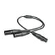 thumbnail image 4 of Cable divisor XLR 1 hembra a 2 machos Cable de micrófono portátil hembra a doble 1 centímetros, 4 of 9