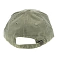 thumbnail image 4 of Mens Washed Constructed Heavy Cotton Twill Baseball Cap Khaki, 4 of 4