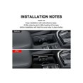 thumbnail image 5 of Embellecedores adhesivos para portavasos de agua Yuxing para coche -V XRV XR-V 2022+ RHD Negro brillante, 5 of 5