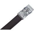thumbnail image 5 of Marshal Men's Genuine Leather Ratchet Dress Belt With Automatic Buckle Brown Buckle6, 48", 5 of 9