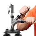 thumbnail image 2 of Advancent Entrenador de antebrazo eficaz para un agarre potente y músculos del brazo más fuertes, equipo de lucha libre Gimnasios en casa Plata 45-50 libras, 2 of 6