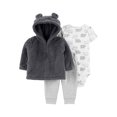 thumbnail image 1 of Conjunto Carter´s Child of Mine Niño 3-6M Osos y Rayas Gris 3 Piezas, 1 of 4