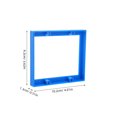 thumbnail image 2 of unbranded 2Ud Adaptador Extensor Para Caja De Doble Gang Azul Con Compacto Para Hogar, 2 of 8