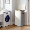 thumbnail image 2 of Sorbus Collapsible Fabric Laundry Hamper with Removable Bag, 1 Compartment, Beige, 2 of 7