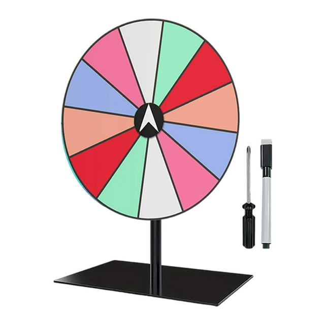 Elodie Ensemble de Plateau Tournant pour Prix de Table pour Carnaval Activités Promotionnelles Base Ronde Couleur Claire