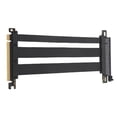 thumbnail image 1 of PCIE 4.0 X16 Riser Cable, 128Gbps High Speed PCI E 4.0 Flexible Extender Card Extension Port, 180 Degree Adapter, GPU Graphics Card Extension Cable for RTX 4090 Ti 8900 XT, 1 of 7