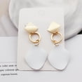 thumbnail image 2 of 2Pairs Women Fashion Geometric Square Drop Stud Earrings Party Jewelry Gift, 2 of 8