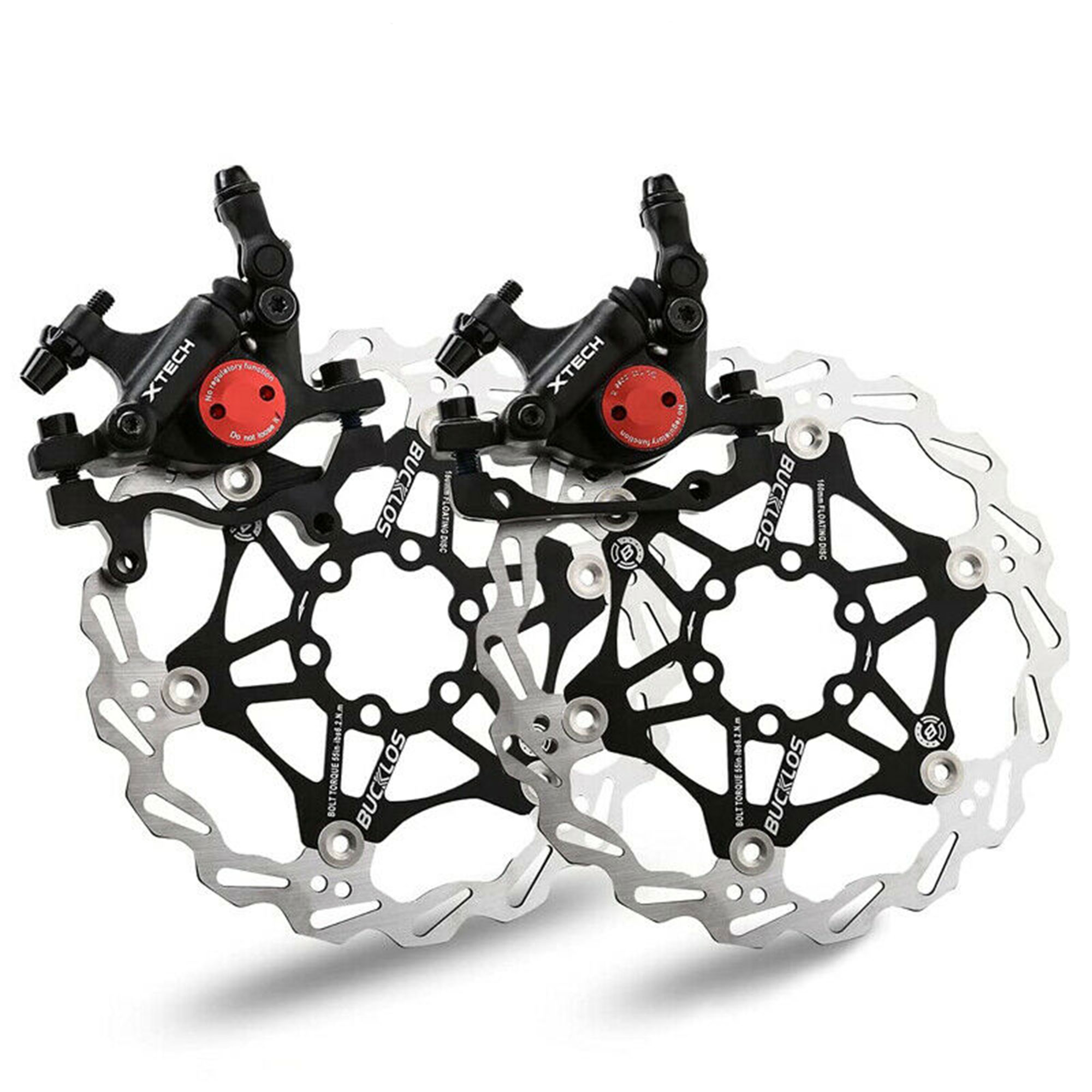 BUCKLOS HB100 Mountain Bicycle Line Pulling Hydraulic Disc Brake with